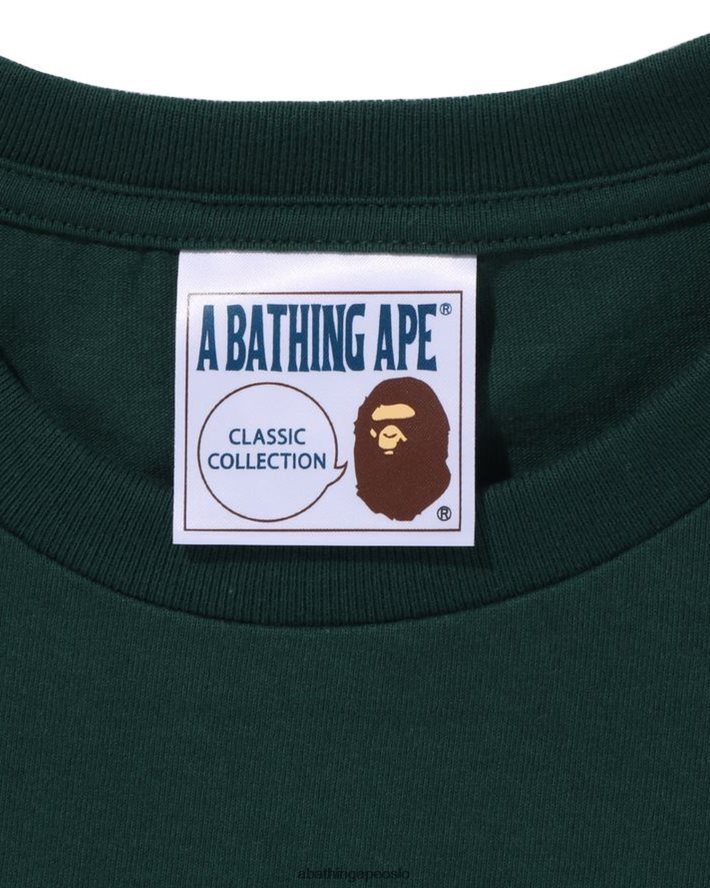 tee 6XV620166 militærgrønn A Bathing Ape menn