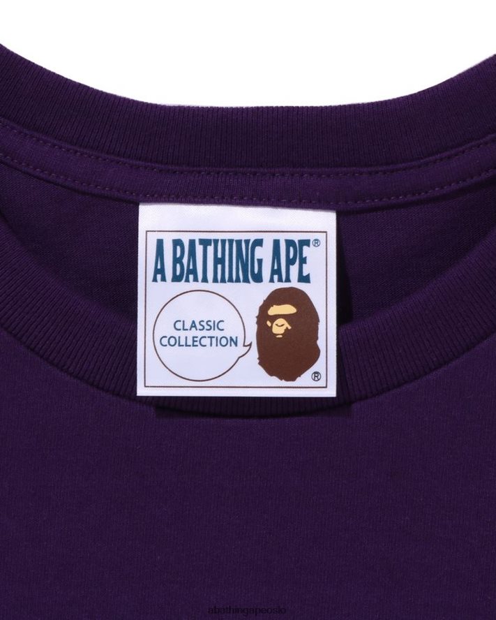 tee 6XV620167 lilla A Bathing Ape menn