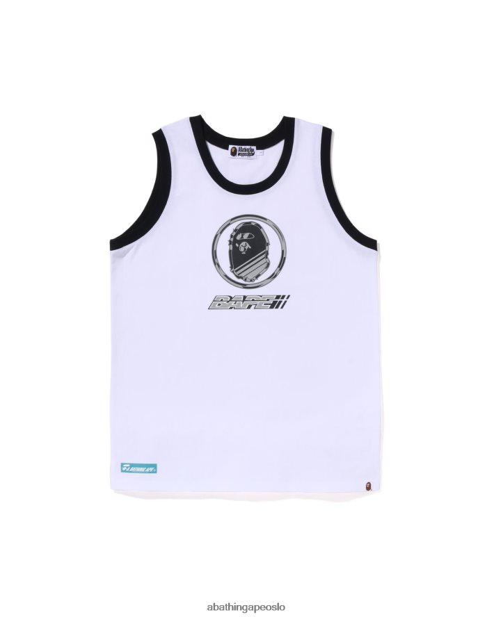 grafisk tank topp 6XV62010 hvit A Bathing Ape menn