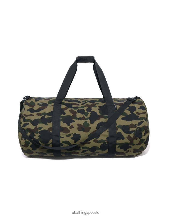 1. camo duffle bag 6XV620464 militærgrønn A Bathing Ape menn