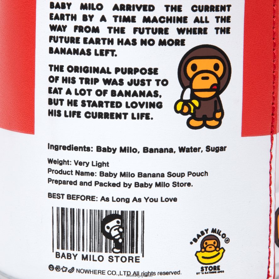 kan pose 6XV620759 knallrødt A Bathing Ape menn