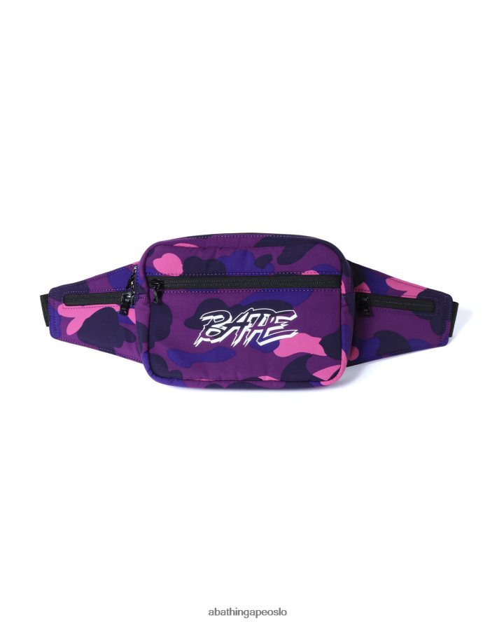 farge camo midjeveske 6XV620764 lilla A Bathing Ape menn