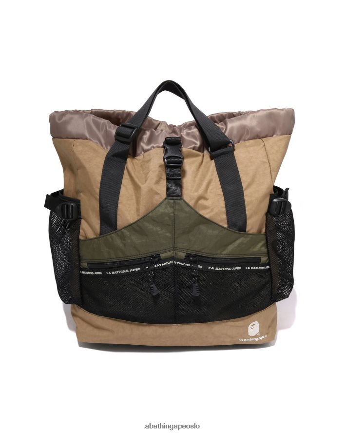 fargeblokkerende multipose 6XV620457 beige A Bathing Ape menn