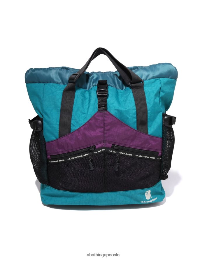 fargeblokkerende multipose 6XV620459 mynte A Bathing Ape menn