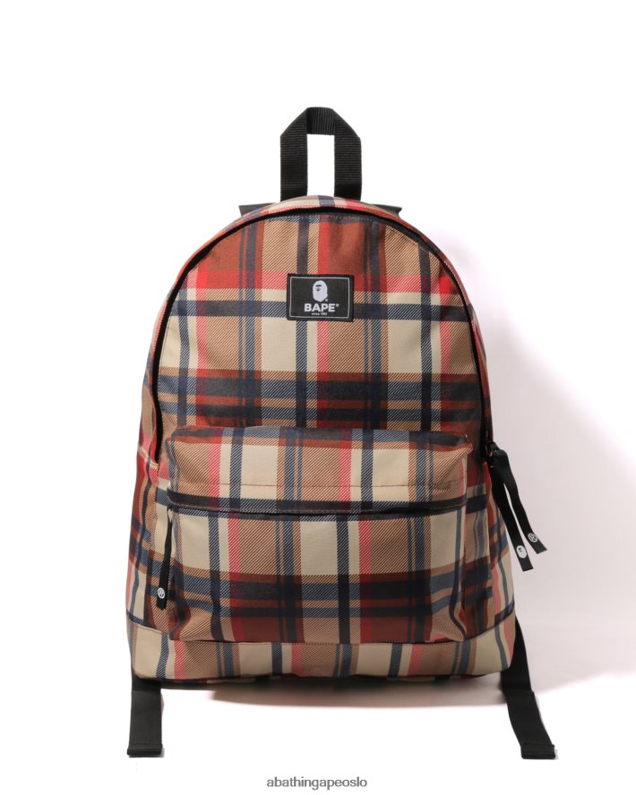 premium godt nyttårsveske 6XV620751 knallrødt A Bathing Ape menn