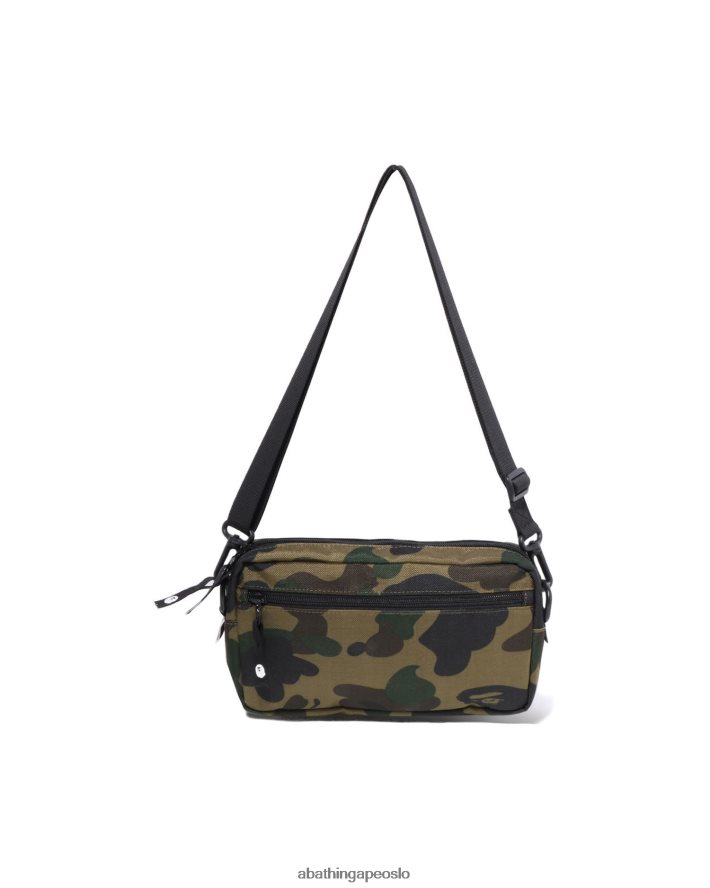 1. camo mini skulderveske 6XV620468 militærgrønn A Bathing Ape menn