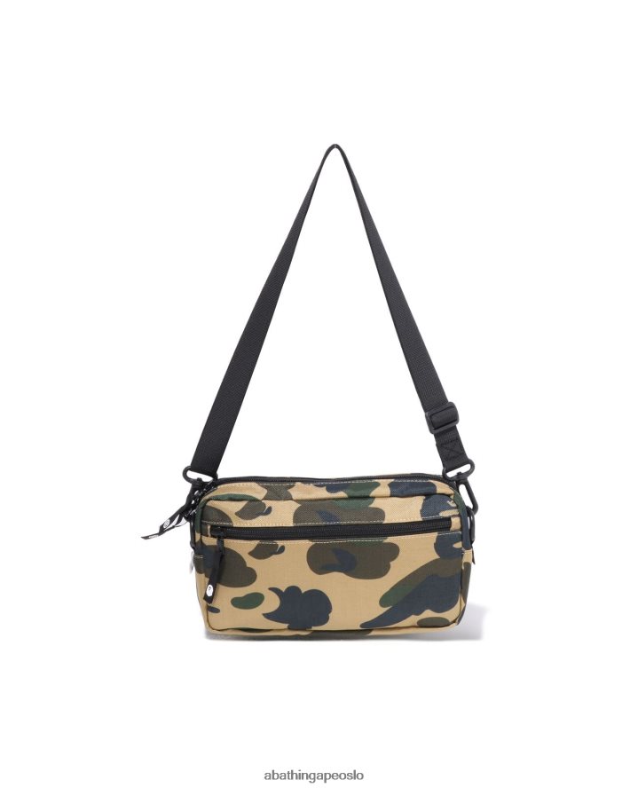 1. camo mini skulderveske 6XV620469 gul A Bathing Ape menn
