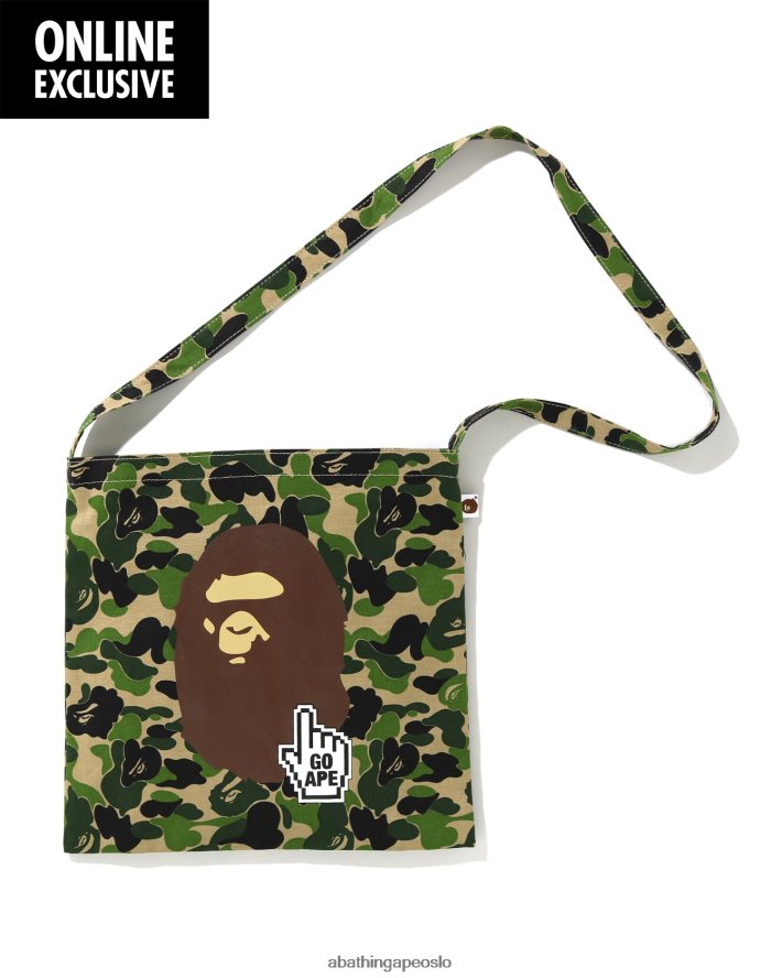 sacoche veske 6XV620773 militærgrønn A Bathing Ape menn
