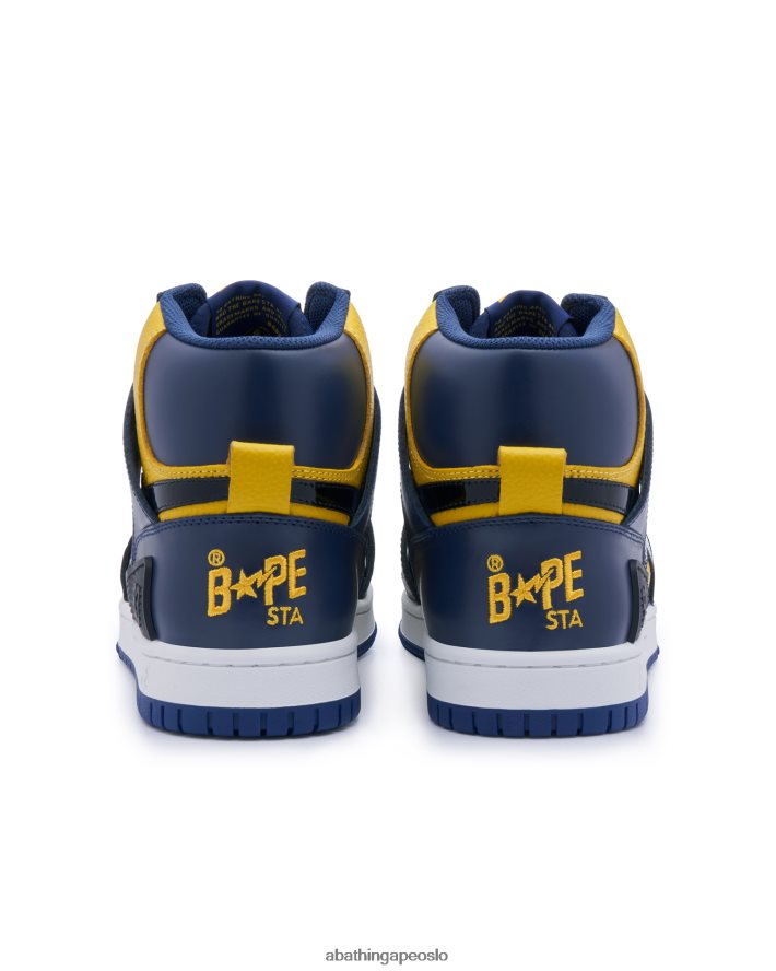 93 hei 6XV620672 marineblå A Bathing Ape menn