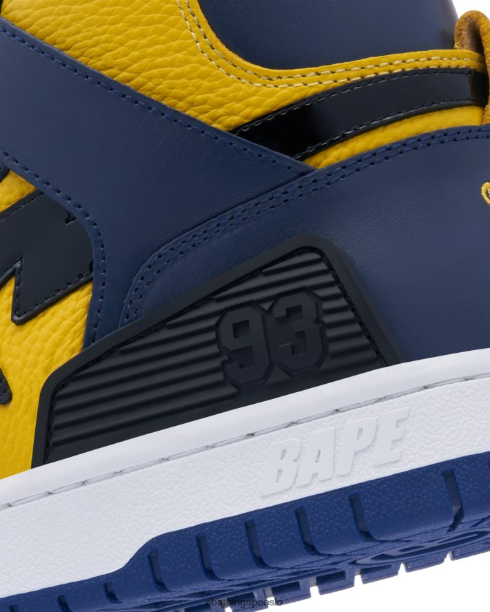 93 hei 6XV620672 marineblå A Bathing Ape menn