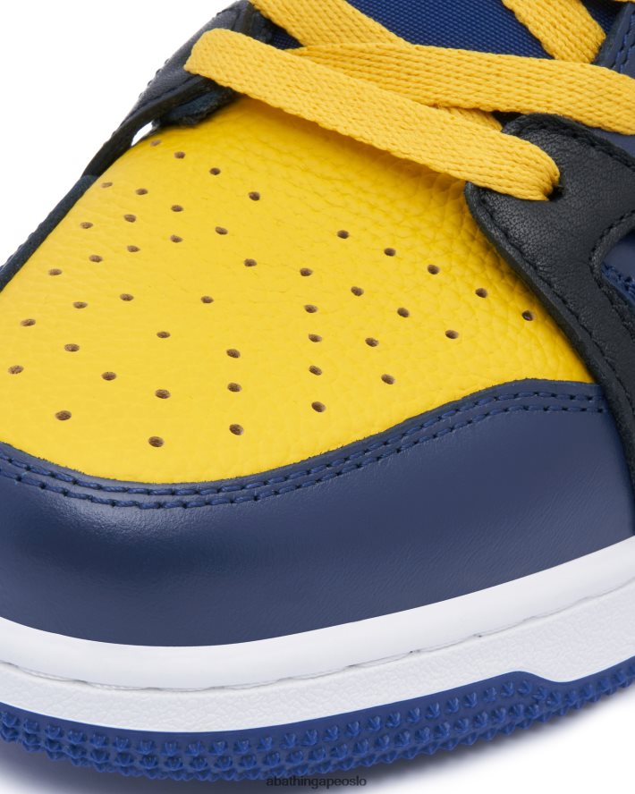 93 hei 6XV620672 marineblå A Bathing Ape menn