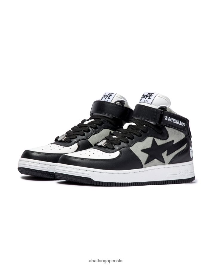 mi #2 m2 joggesko 6XV620703 svart A Bathing Ape menn