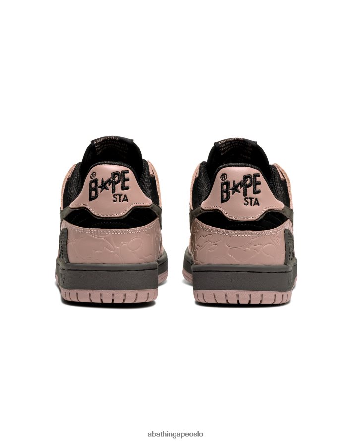 sk8 sta joggesko 6XV620726 rosa A Bathing Ape menn
