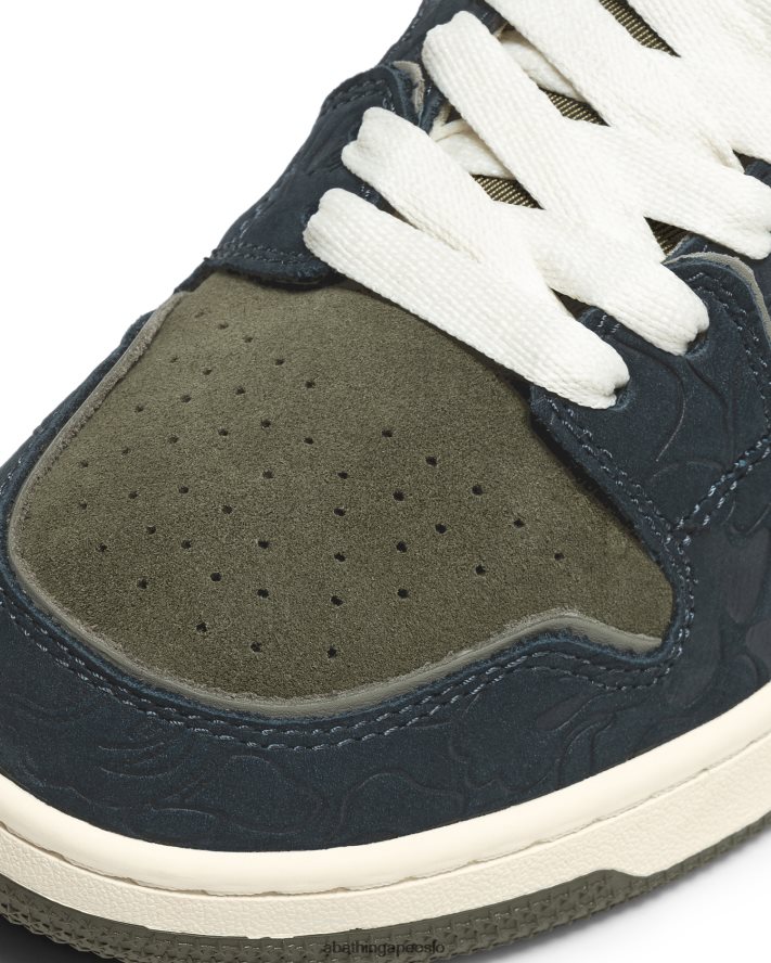 sk8 sta joggesko 6XV620731 marineblå A Bathing Ape menn