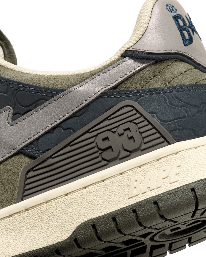 sk8 sta joggesko 6XV620731 marineblå A Bathing Ape menn