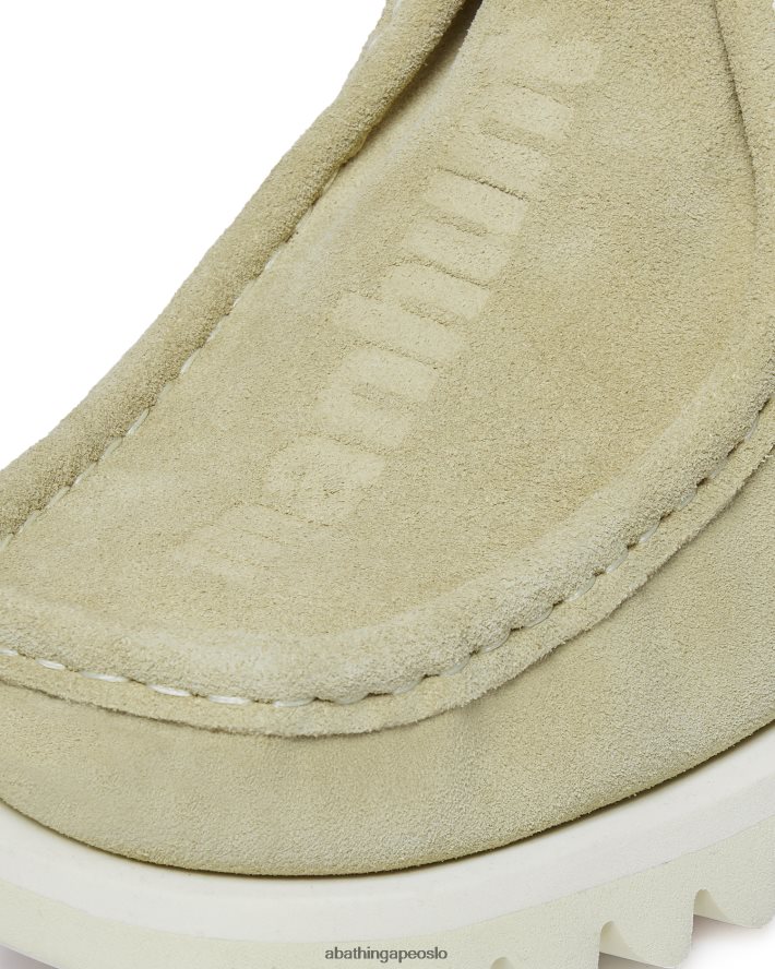 semsket skinn manhunt m2 6XV620688 beige A Bathing Ape menn