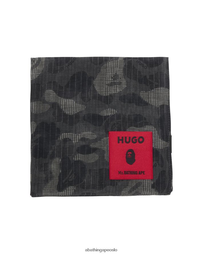 x Hugo pocket square 6XV620571 svart A Bathing Ape menn