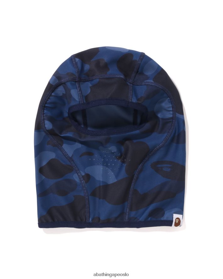 farge camo balaclava 6XV620529 marineblå A Bathing Ape menn