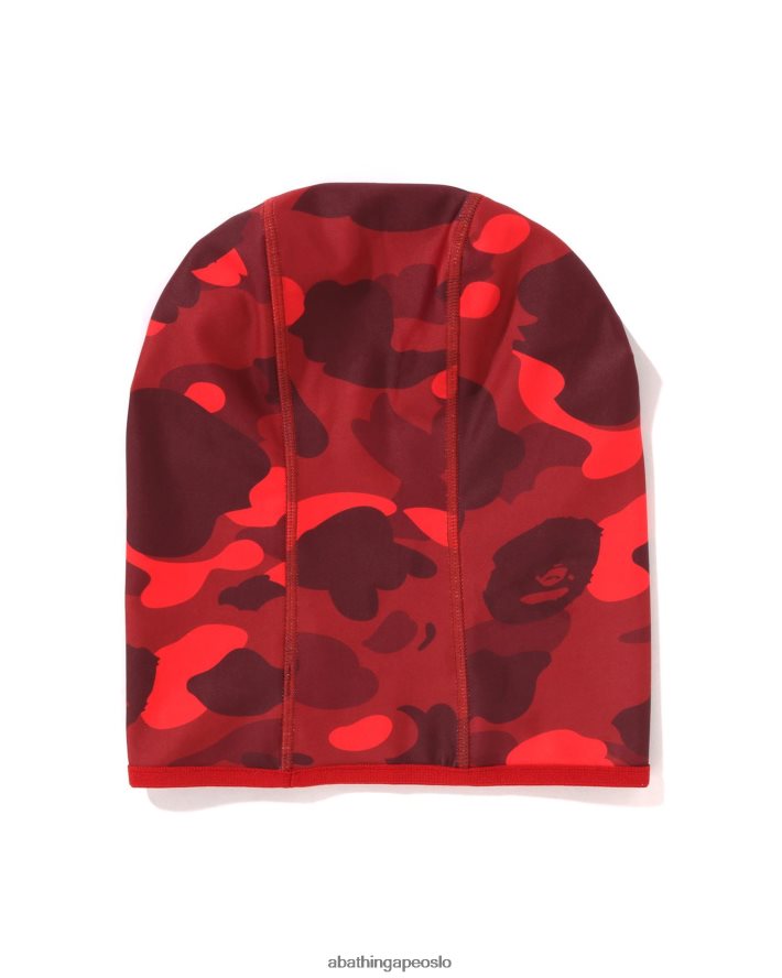 farge camo balaclava 6XV620531 knallrødt A Bathing Ape menn