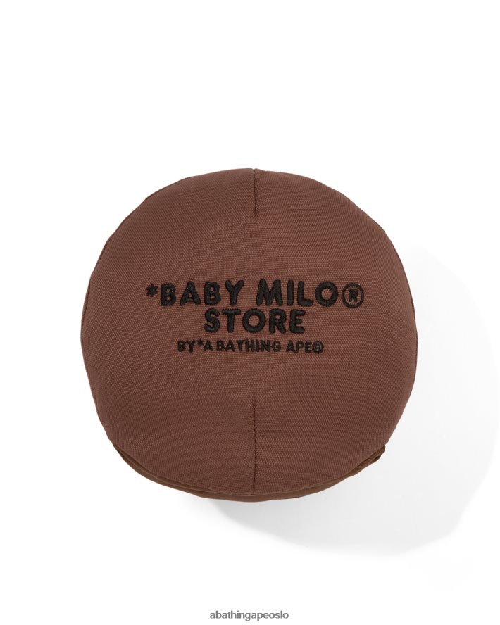 milo head plysj leketøy 6XV6201171 brun A Bathing Ape menn