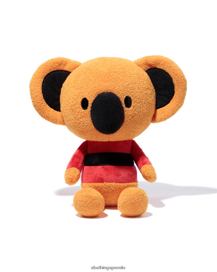 sittende kjerne plysj dukke 6XV6201175 mandarin A Bathing Ape menn