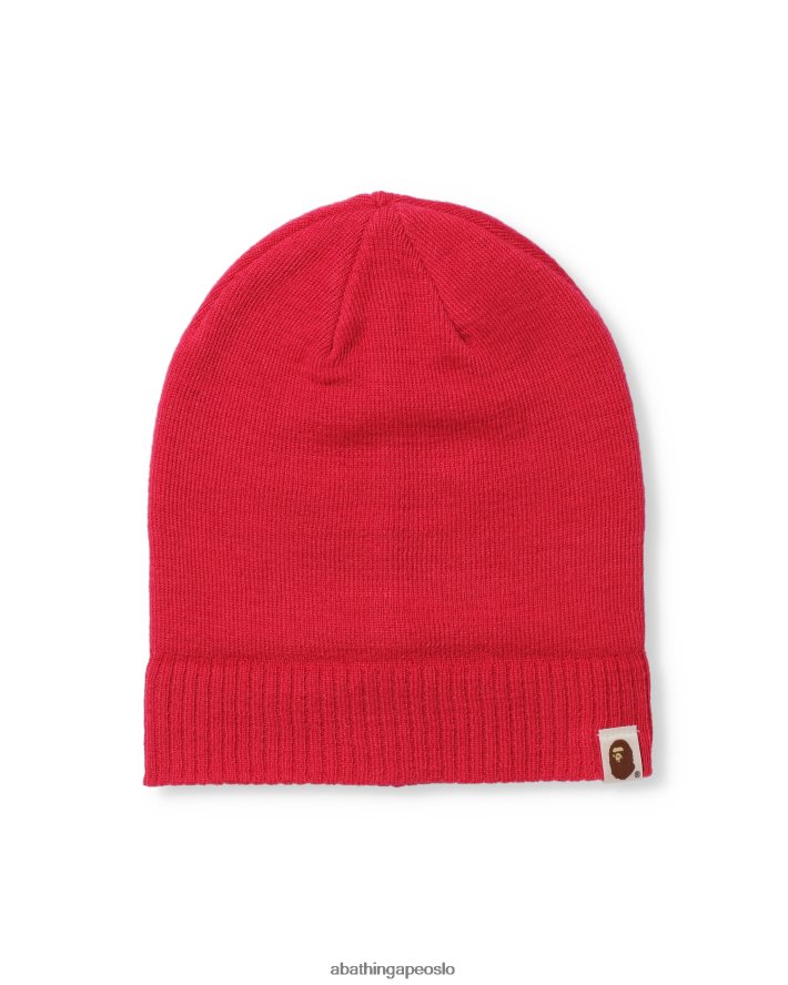 2-veis strikket lue 6XV620645 rosa A Bathing Ape menn