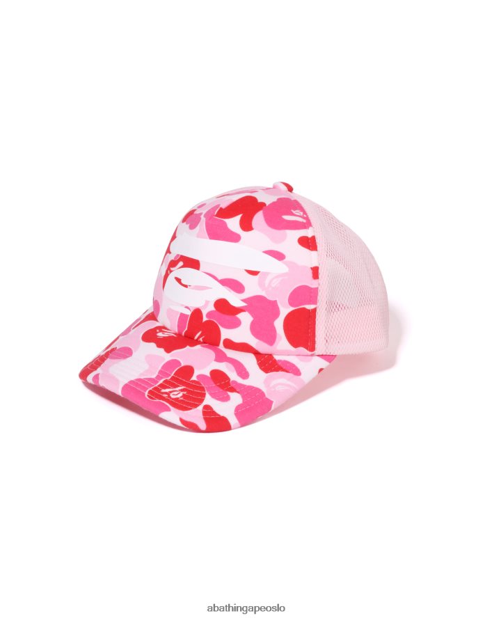 abc camo face mesh cap 6XV620404 rosa A Bathing Ape menn