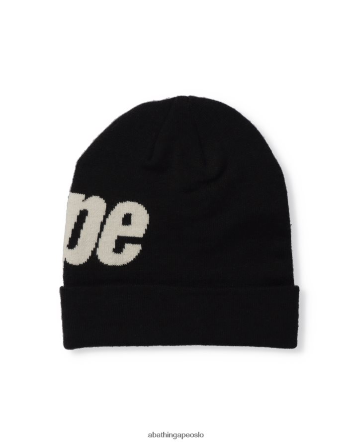 strikke lue 6XV620628 svart A Bathing Ape menn
