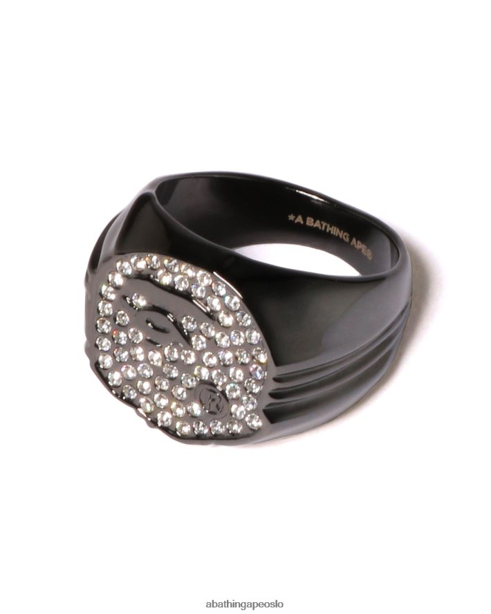 rhinestone hodering 6XV620605 svart A Bathing Ape menn