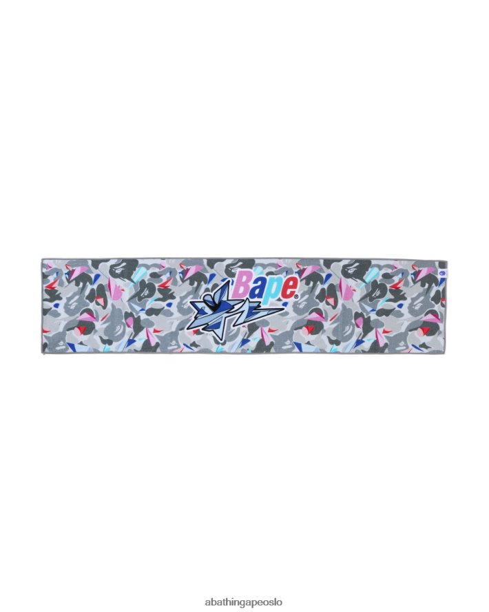 x ldg camo sportshåndkle 6XV620532 grå A Bathing Ape menn