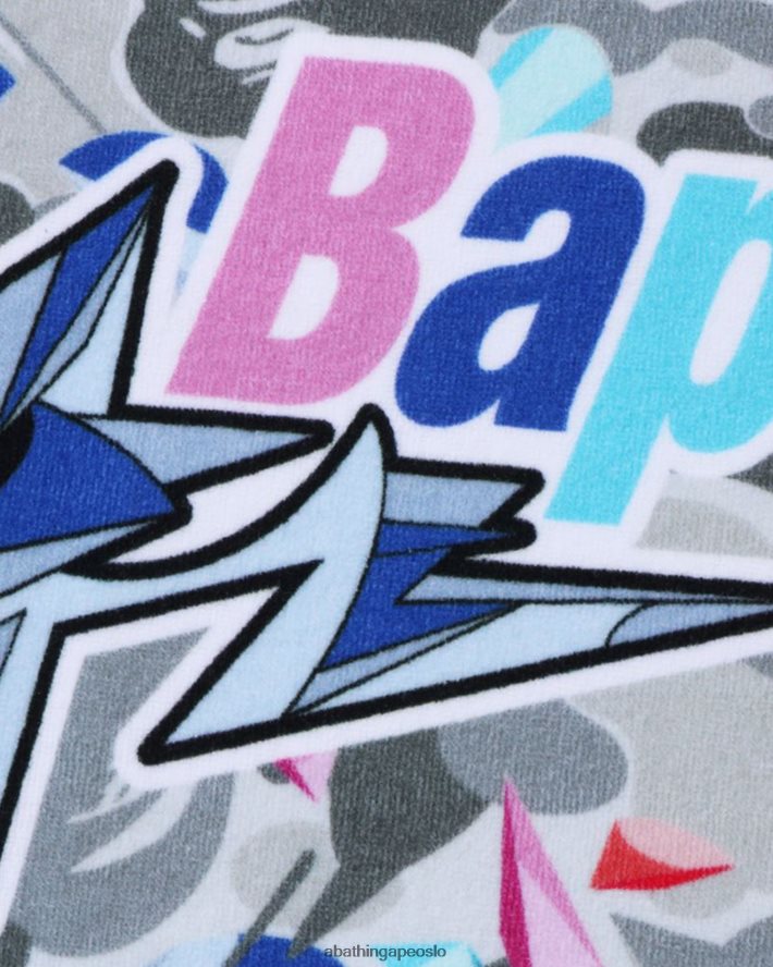 x ldg camo sportshåndkle 6XV620532 grå A Bathing Ape menn