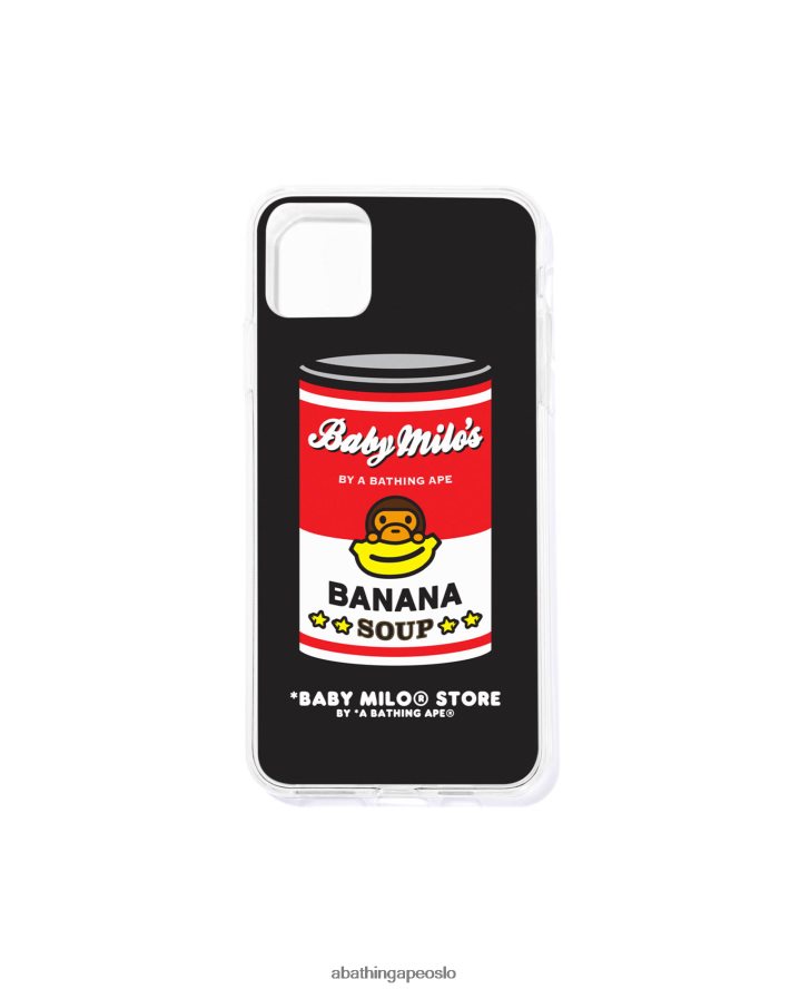 banansuppe iphone 11 pro-deksel 6XV6201189 svart A Bathing Ape menn