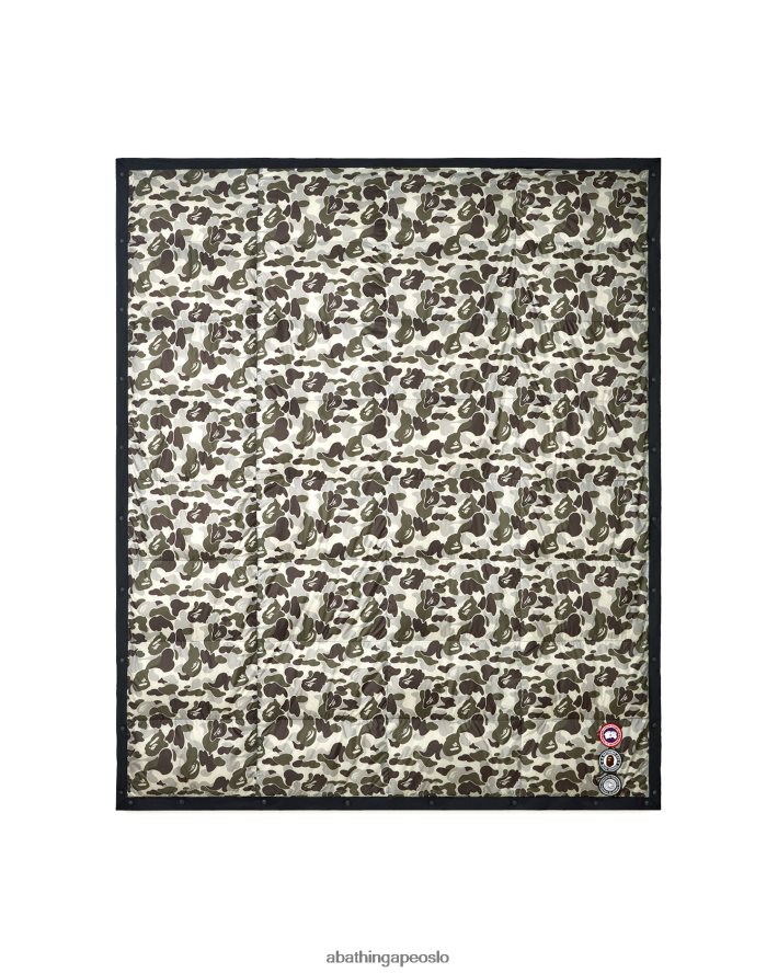 x canada goose x concepts abc camo dunpledd 6XV620616 grå A Bathing Ape menn